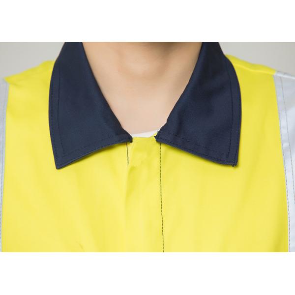 Double Stitching Safety Work Clothes High Visable Orange Jacket Bib Pants Suit