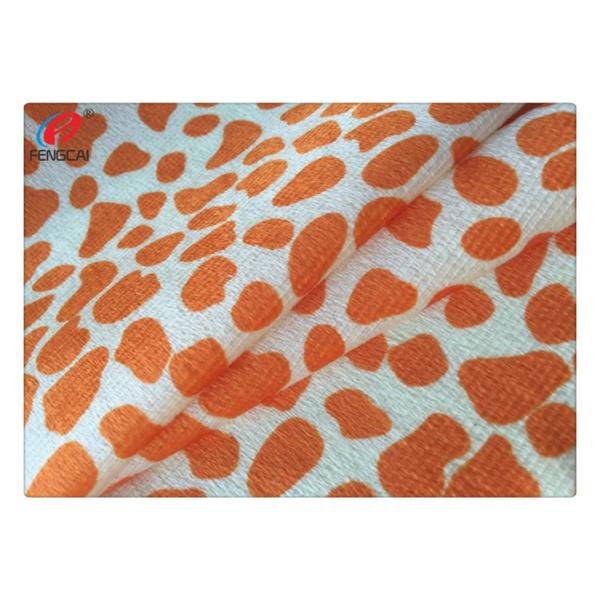 Печатание ткани 220gsm Velboa ткани 100 полиэстер домашнее животное