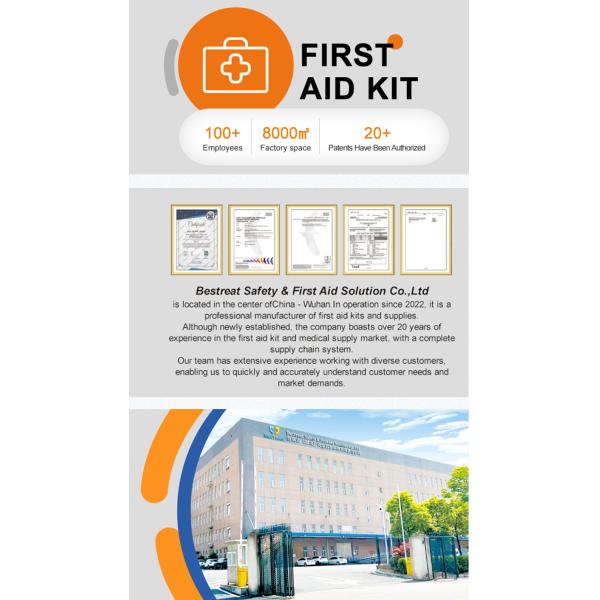 Basic Home First Aid Kit Red Black Medical Emergency Kit For Home