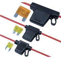 Suporte de fusível em linha de alta corrente tipo 100A para fusível de lâmina de automóvel 299 MAXI 32V