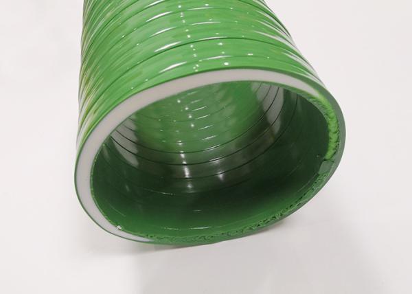 Blue 4 Inch Flexible PVC Suction Hose Pipe Spiral Water Pump Suction Hose