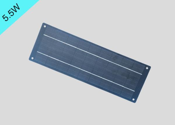 Waterproof ETFE Laminated Polycrystalline Silicon Solar Panels 5.5W Long Lifespan