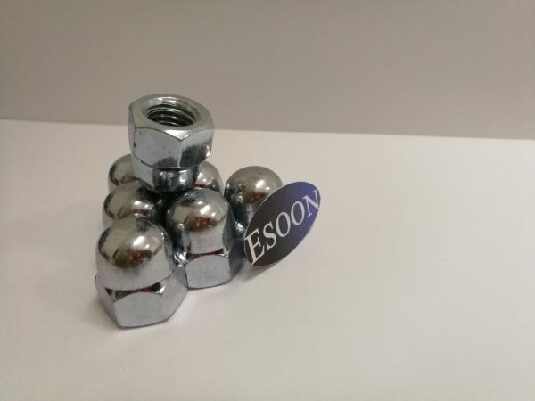 M12-1.75 DIN1587 Acorn Nuts Carbon steel Grade 4 Zinc plated surface