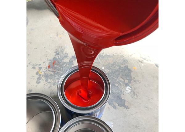 Tinta sólida 2K para reparação e acabamento de automóveis com resistência química e climática