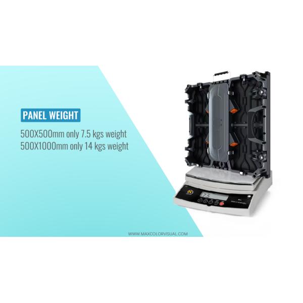 SMD1921 Outdoor LED Display Rental Waterproof 1920-3840Hz/S Refresh Rate 3500 Nits