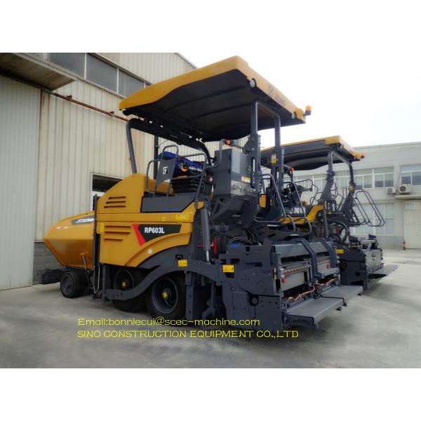 Equipamento do Paver do asfalto das máquinas XCMG RP953T da construção de estradas da largura 9.5M