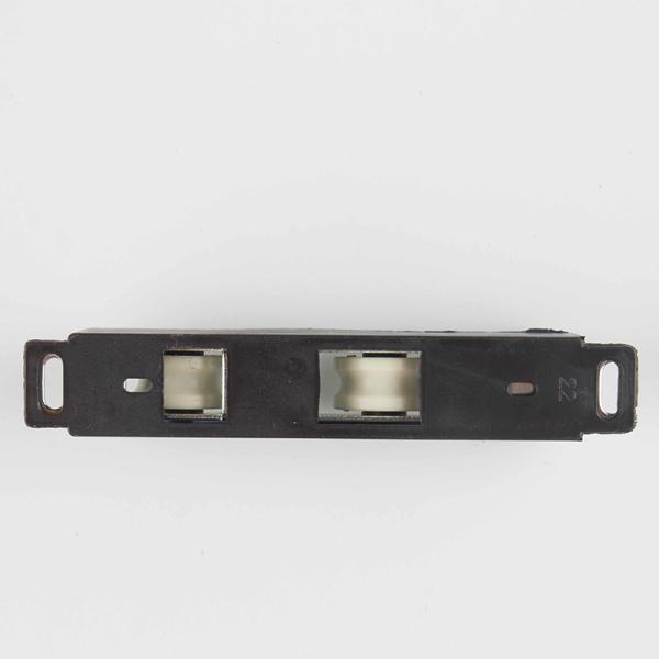 Sliding Door Roller with Adjustable Double Pulley and Iron Zinc Plating Body Material