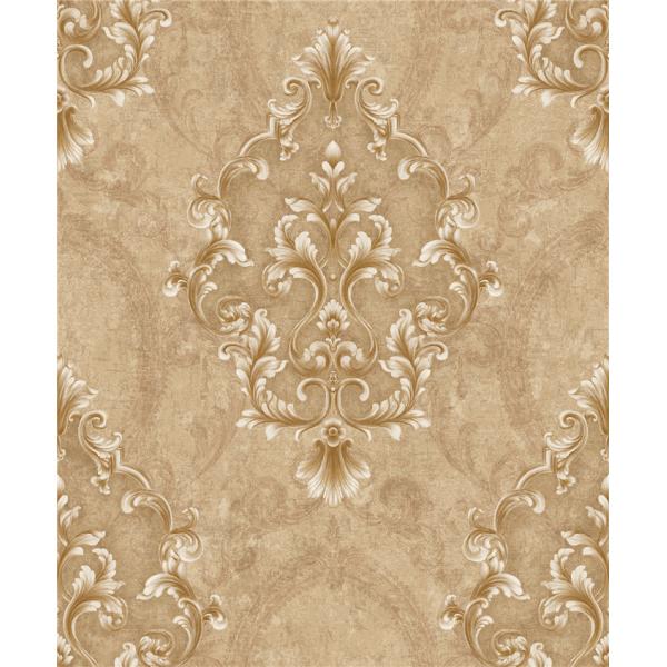 Striped Pattern American Style Wallpaper Waterproof For Living Room , SGS CE Listed