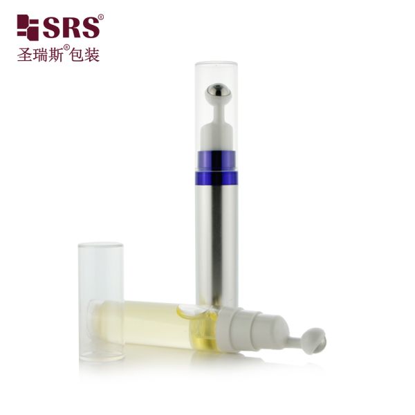 SRS 8ML 10ML 15ML Airless Bottle Roll on Bottle High Quality Hot Sale Eye Cream Massage Container