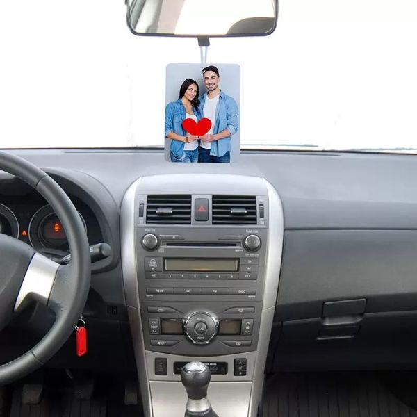 Sublimation Air Fresheners Blanks Felt Sheets Double Sides Print Blank Car Air Freshener