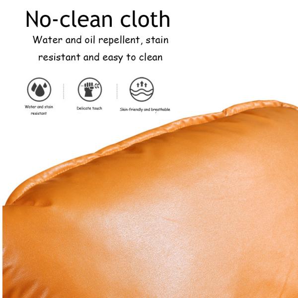 Custom Logo Accepted Simple Rocking Sofa with Footstool Customizable Colours