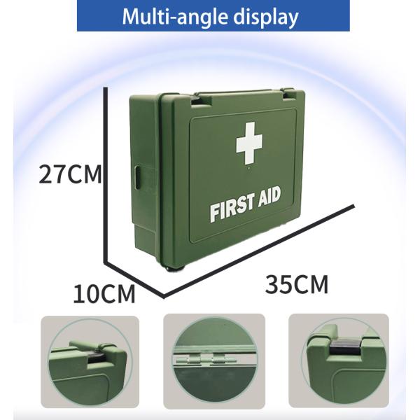 Botiquín profesional de primeros auxilios para trauma para el hogar, la oficina, el automóvil, actividades al aire libre, senderismo, viajes y acampada - Suministros médicos de emergencia y capacitación