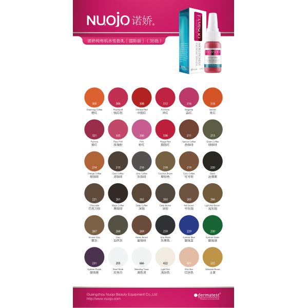 OEM Permanent Makeup Pigments / Pure Organic Tattoo Ink Liquid Eyebrow / Lips / Eyeliner