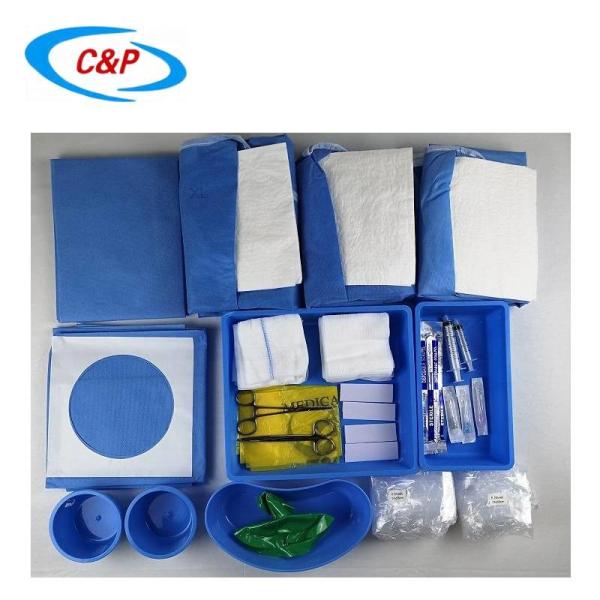 Стерильная СМС радиологическая упаковка одноразовые хирургические шторы и халаты