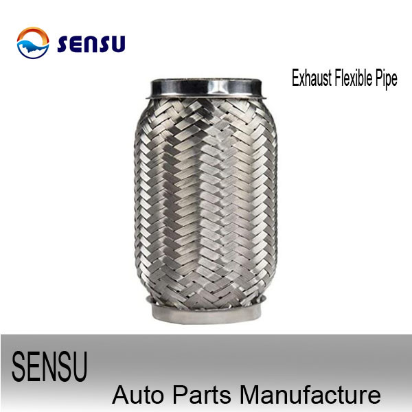 Double Mesh Braids Stainless Steel Exhaust Flex Pipe 51mm*100mm