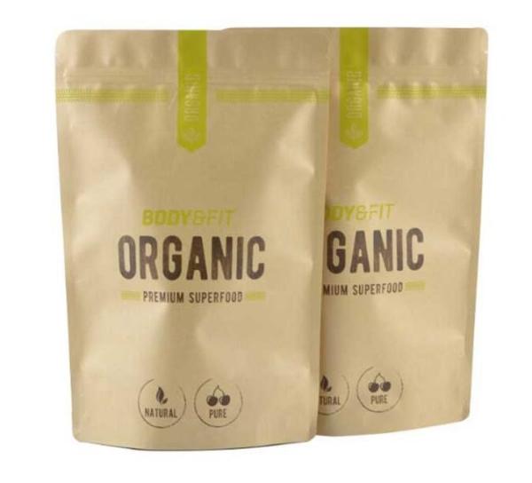 Custom High Quality Kraft Paper Zipper Lock Stand up Plastic Bag Coffee, Tea Foods Packaging Bag