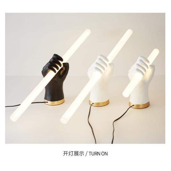 Modern Minimalist Wall Lighting Handshake Sculpture Bedroom Bedside Fist Hand Long Wall Light(WH-OR-249)