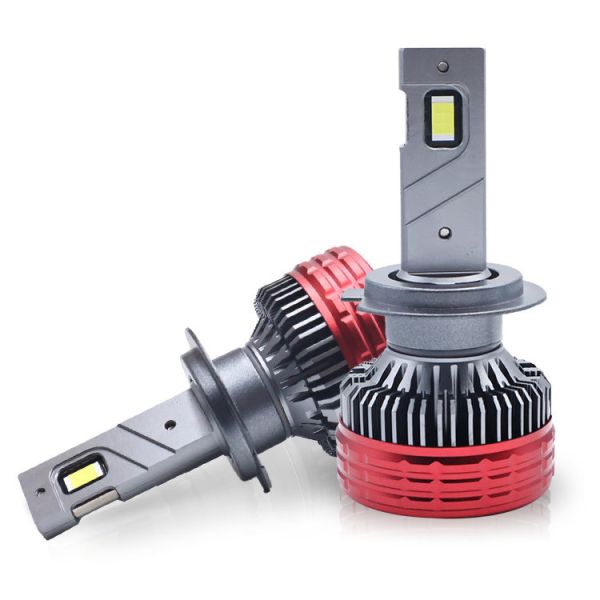 130W H7 Car LED Headlight 9000LM White Light 6500K Color Temp 24V Canbus