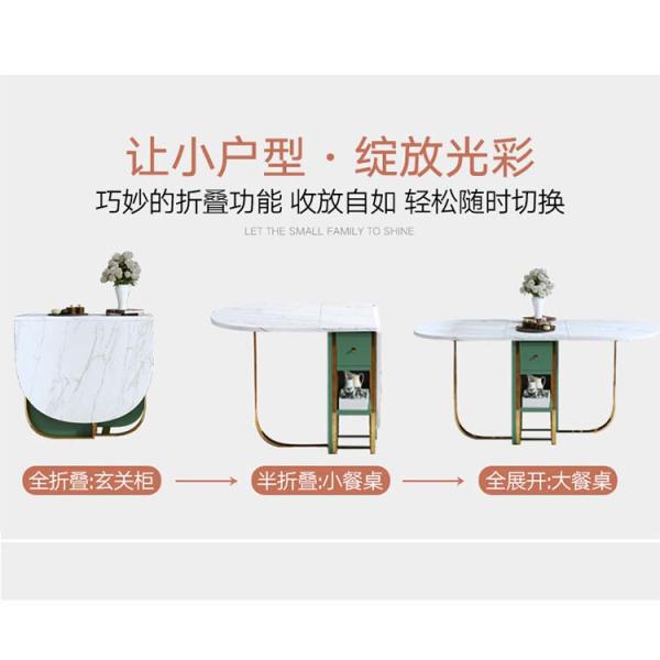 Dinning Room Furniture Small Tables Folding Table Outdoor Furniture Set Marble Luxury