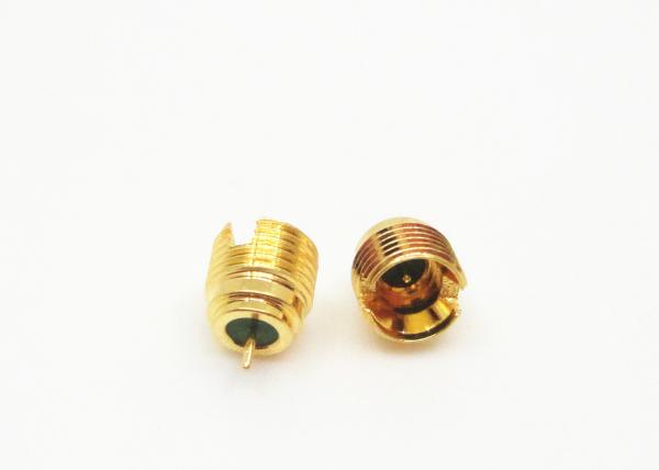 Conector reto mini SMP do friso masculino SMPM RF com impedância de vidro do feijão 50Ω