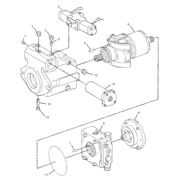 159-9453 1599543 0R-7790 Hydraulic Pump Piston Pump for Caterpillar CS-563C CP-533C CP-563C CS-533C Excavator Aftermarket Original
