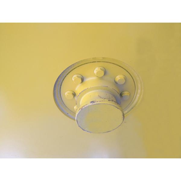 Heavy Duty Tri Axle Dump Truck , 50 Ton Flatbed Semi Truck Trailer For Container