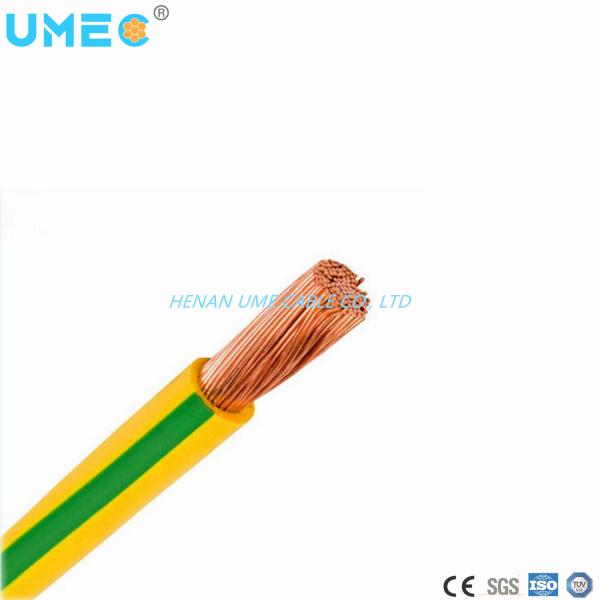 Fios elétricos flexíveis de PVC isolados H07V-K para sistemas elétricos de edifícios