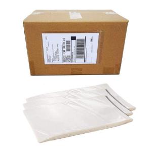 Customized Shipping Label Sleeves Top Loading Shipping Label Pouches With Self
