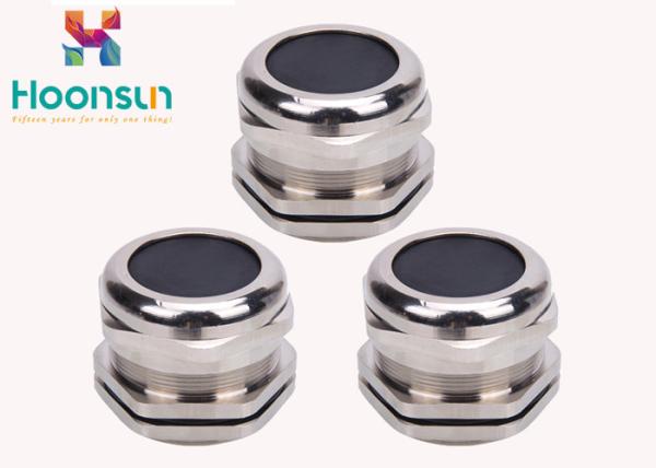 M30 Small Waterproof Cable Gland Connectors Range 15 - 22mm Diameter Silicone Rubber