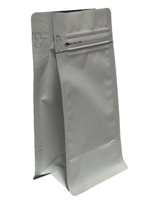 Quad Shape Coffee Packaging Pouch For Coffee With Eco Friendly Material