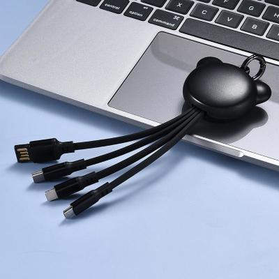 Corrente chave universal do cabo feito sob encomenda do carregador de USB do múltiplo do comprimento 16cm