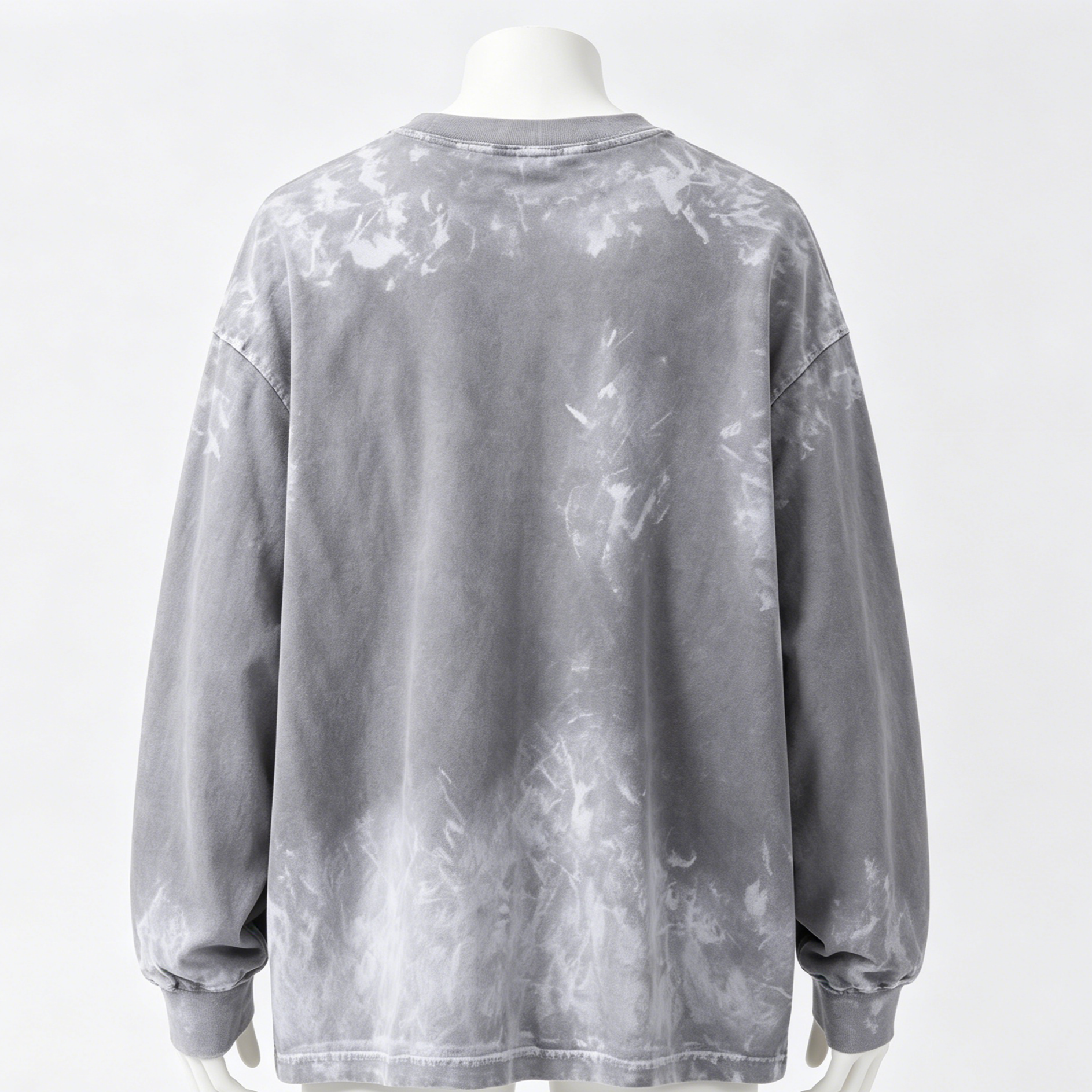 Couple Casual Long Sleeve Hoodie Vintage Snow Washed Mens Cropped Sweatshirt For Autumn