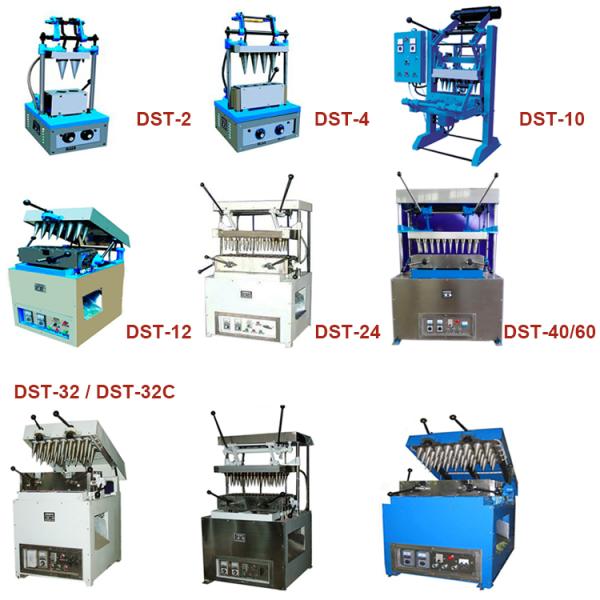 Commercial Mass Production Semi Automatic Sugar Cone Waffle Ice Cream Cone Making Machine