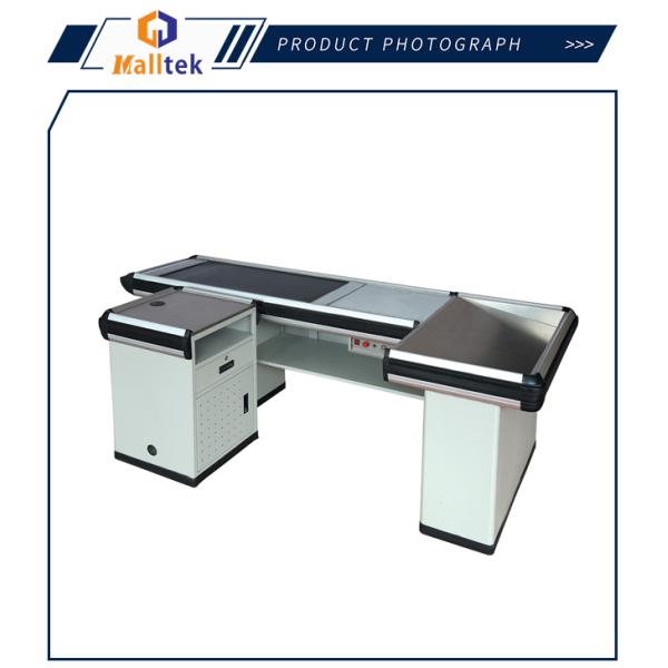 Эргономичный электрический кассовый счетчик из нержавеющей стали для супермаркетов