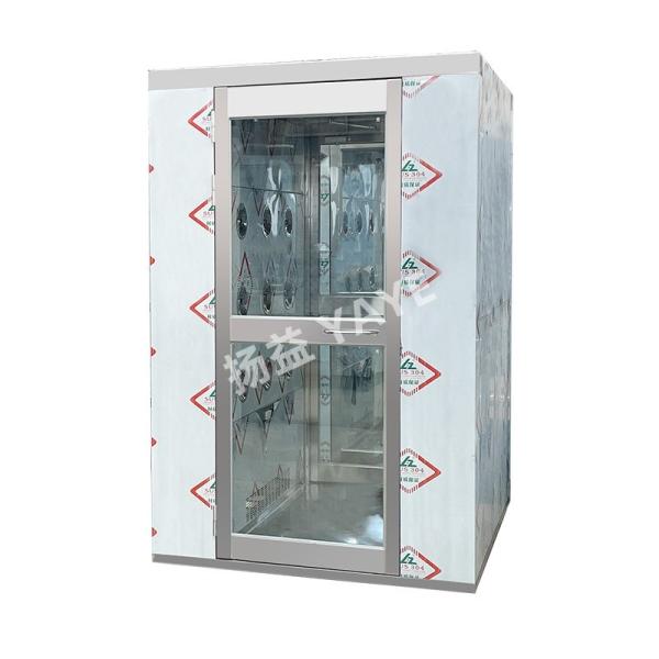 2 Person Air Shower Booth Filter Clean Room Air Shower For Indoor Air Purification