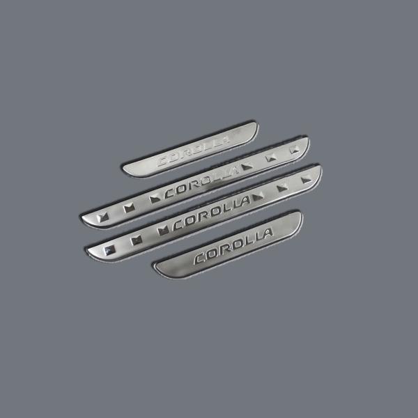 Placas de rodadura de acero inoxidable químico grabado con patrones personalizados
