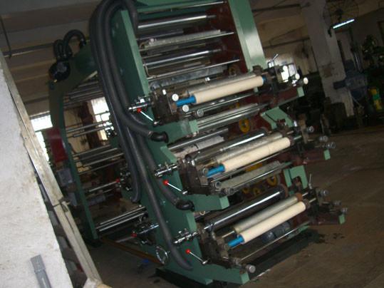 6 Colour Flexo Printing Machine For Film, Tissue Aluminum / Web Materials
