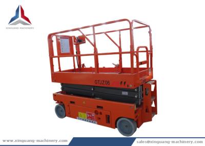 6m Platform Height Battery Powered Self Propelled Scissor Lift