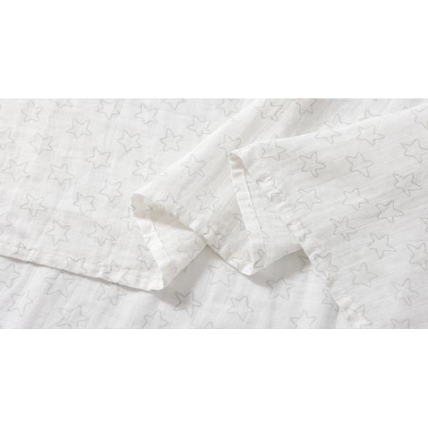 4-Piece Muslin Swaddle Blankets, Receiving Baby Blanket for Newborns