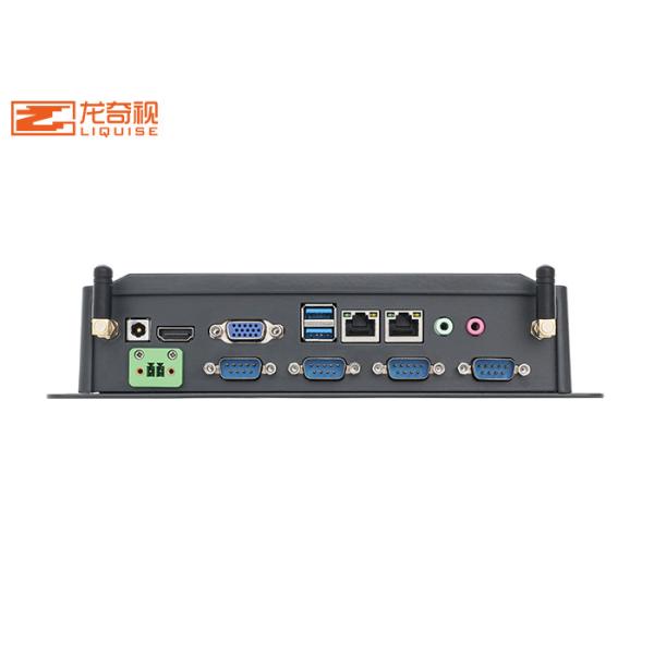 Dual Network Dual String Fanless Industrial PC Embedded Computer Host