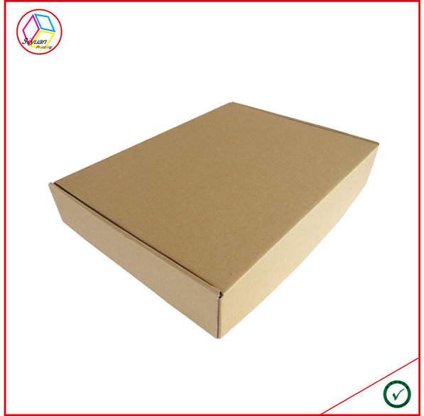 Коробка Eco Recyclable гофрированной бумаги орнамента упаковывая дружелюбное