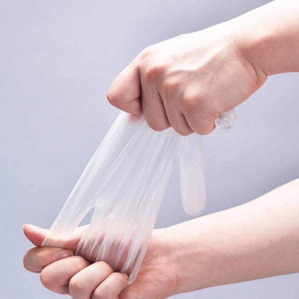 PVC Vinyl Medical Grade Disposable Exam Gloves M L Size With CE FDA SGS Certification