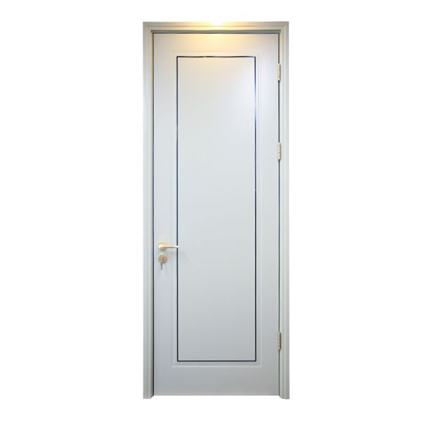 Sound Insulation Solid Wood Interior Doors Contemporary Finished Design