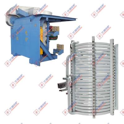 High Safety Steel Induction Furnace For Gold Short Melting Time High Durability