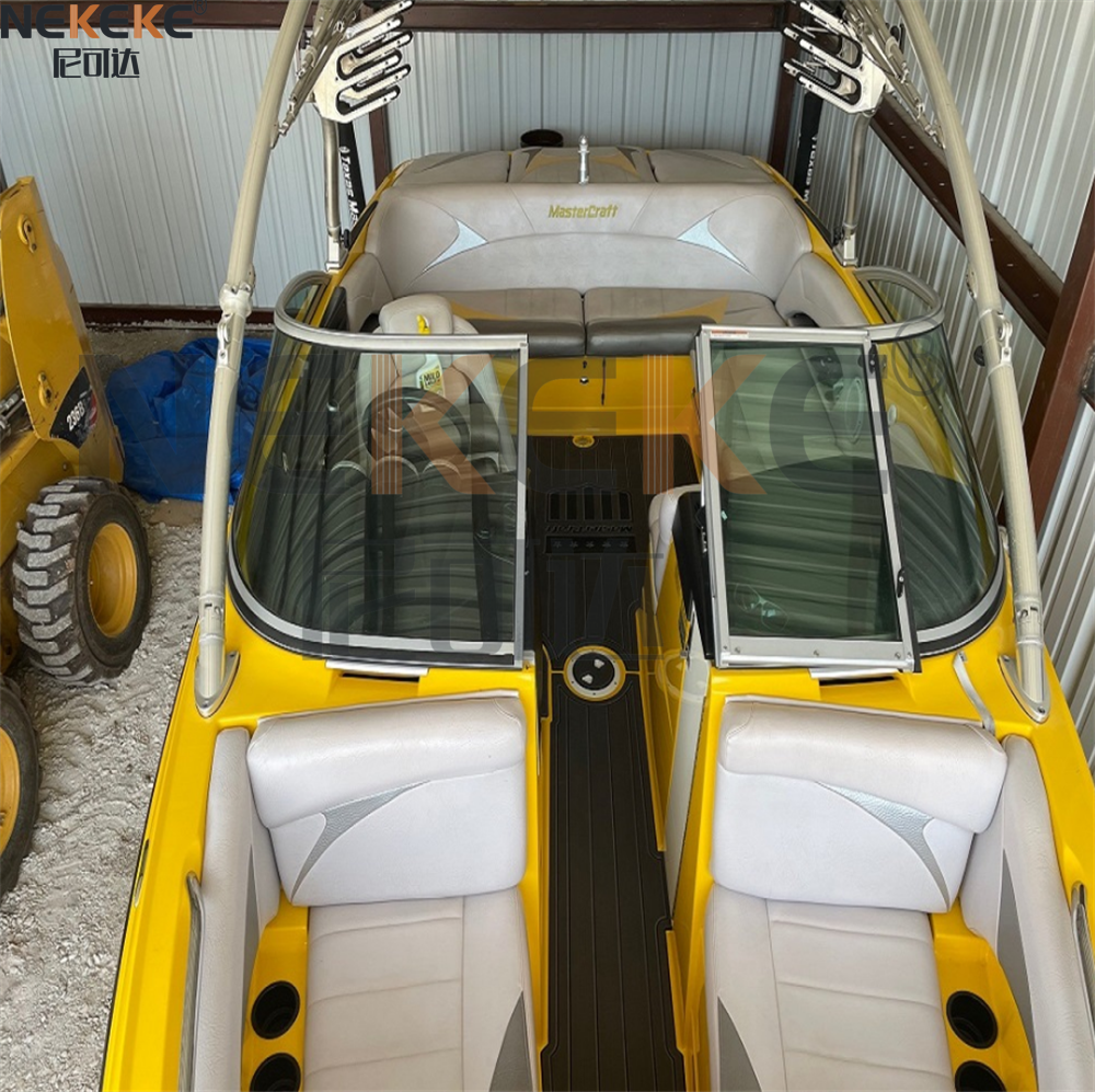 2006-2011 Mastercraft X2 Cockpit EVA Faux Teak Deck Flooring Marine Mat Pad