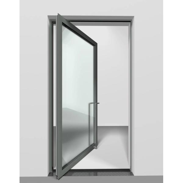 Customized 6063 T5 1.2mm Extruded Aluminium Door Profiles