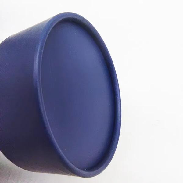 Biodegradable Empty Paper Tea Tube For Food Cylinder Round Packaging