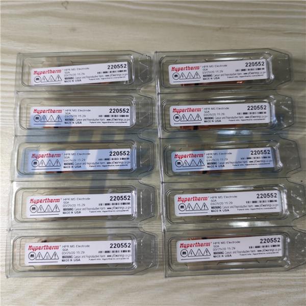Materiais de consumo de aço suaves do plasma do elétrodo de Hypertherm 220552