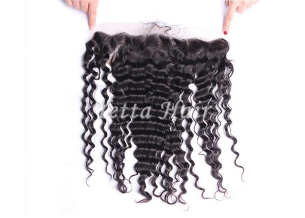Long Lasting Deep Wave Lace Top Closure Hair Ear To Ear No Mixture