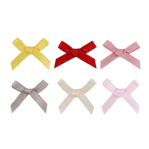 Customizable Polyester/Jute Small Ribbon Bow for Handmade Gift Wrapping and Decoration